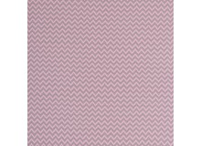 Jaquard Bündchen - Karla grau rosa Zacken