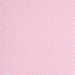 Jaquard Bündchen - Karla rosa weiß Punkte