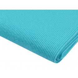 Bündchen Uni - Rippe Bündchen türkis