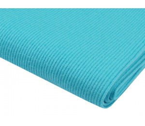 Bündchen Uni - Rippe Bündchen türkis