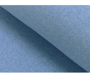 Bündchen hellblau meliert