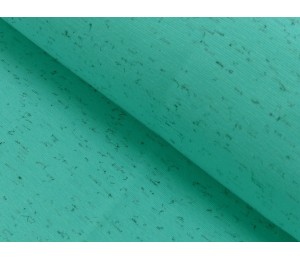 Bündchen türkis meliert