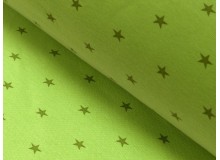 Bündchen kleine Sterne lime