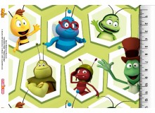 Jersey Biene Maja Waben lime