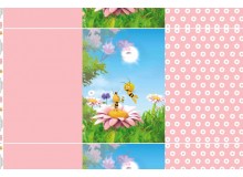 Jersey Biene Maja Panel 1 rosa