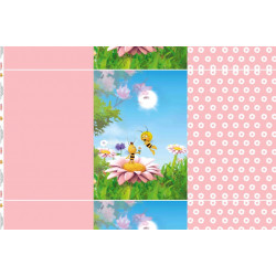 Jersey Biene Maja Panel 1 rosa