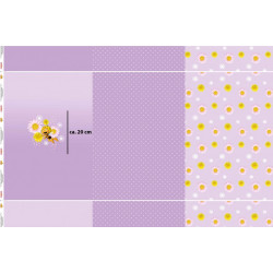 Jersey Biene Maja Panel 2 flieder