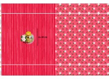 Jersey Biene Maja Panel 3 rot