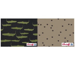 Bio Jersey Lillestoff - AliGator Kombi Tracks