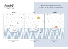 Summerweat - Bio Lillestoff Antarktis Panel Eisbär