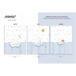 Summerweat - Bio Lillestoff Antarktis Panel Eisbär