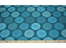 Jersey - Mandala türkis petrol