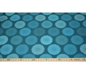 Jersey - Mandala türkis petrol