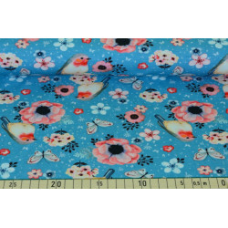 Jersey - Birdie Rotkehlchen blau