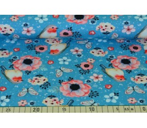 Jersey - Birdie Rotkehlchen blau