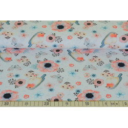 Jersey - Birdie Rotkehlchen weiß