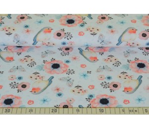 Jersey - Birdie Rotkehlchen weiß