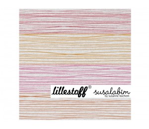 Bio Jersey Lillestoff - Buntstiftstreifen Susalabim