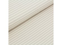Biojersey Streifen - sand