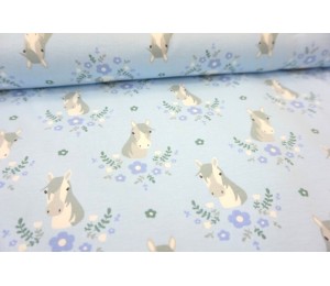 Jersey - Pferdeliebe Evelyn Lisi hellblau flieder