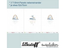 Bio Jersey Lillestoff - Einhorn Elfen Panel