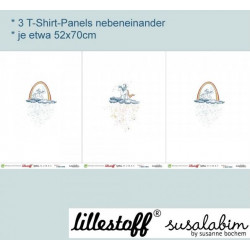 Bio Jersey Lillestoff - Einhorn Elfen Panel