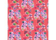 Jersey Flora Blütenranke koralle von Swafing