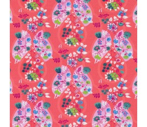 Jersey Flora Blütenranke koralle von Swafing