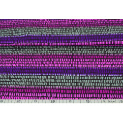 Jersey - Squares n Stripes Blaubeerstern lila pflaume