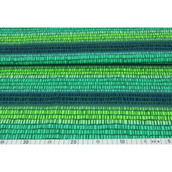 Jersey - Squares n Stripes Blaubeerstern grün