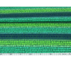 Jersey - Squares n Stripes Blaubeerstern grün