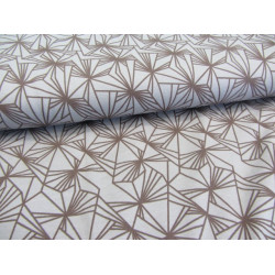 Jersey - Grafik braun