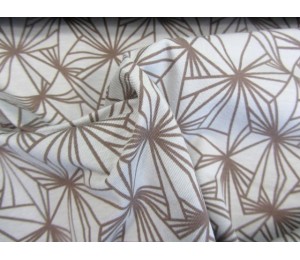 Jersey - Grafik braun