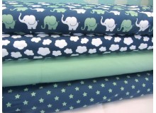 Jersey - Uni dunkelmint