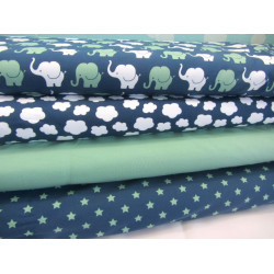 Jersey - Uni dunkelmint