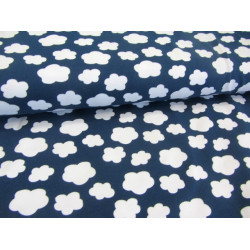 Jersey - Wolken petrol