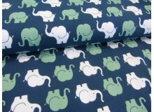 Jersey - Elephant Parade petrol mint