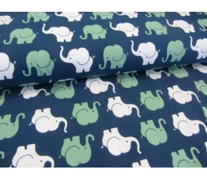 Jersey - Elephant Parade petrol mint