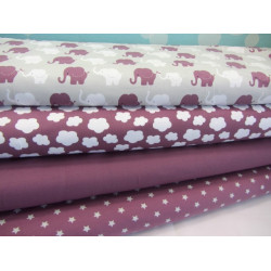 Jersey - Uni dunkelrosa