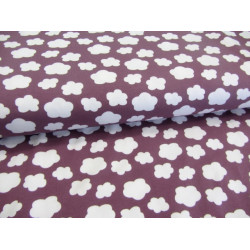 Jersey - Wolken dunkelrosa