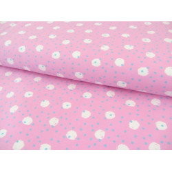 Jersey - Rosa Pustepunkte Dots