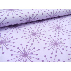 Jersey Blumen flieder