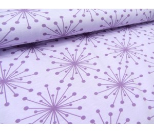 Jersey Blumen flieder