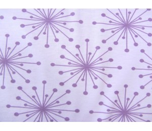 Jersey Blumen flieder