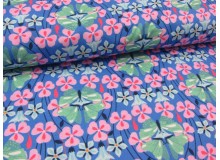 REST Jersey Schmetterlinge blau von Swafing