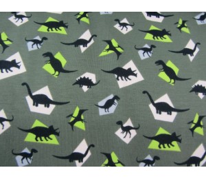 Jersey - Dinosaurier Dinos grün