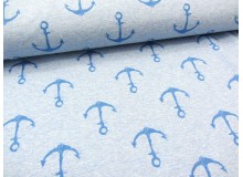 Sweat - Anker meliert hellblau