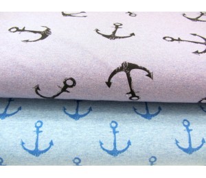 Sweat - Anker meliert lila flieder