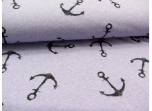 Sweat - Anker meliert lila flieder