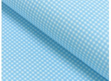 Jersey Karo karriert türkis